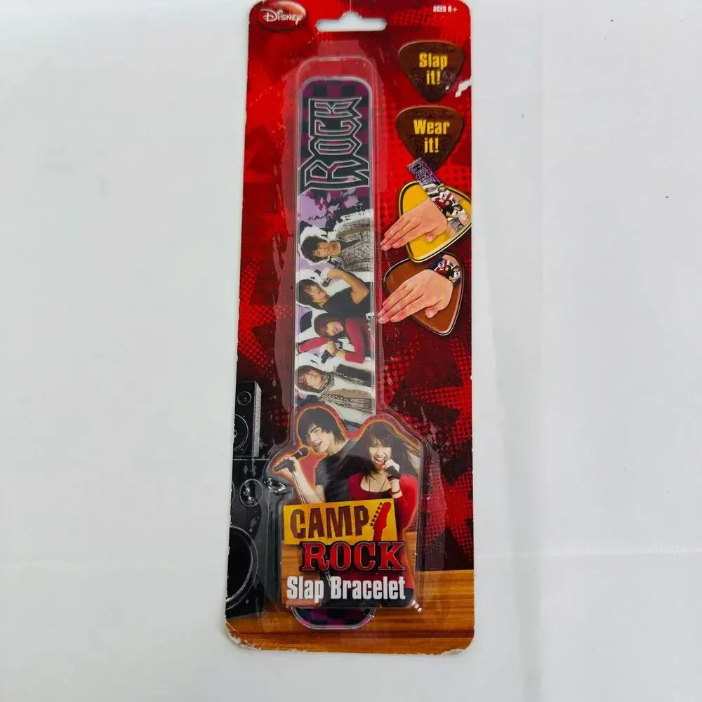5 for $25| 2008 Disney‎ Camp Rock Slap Bracelet